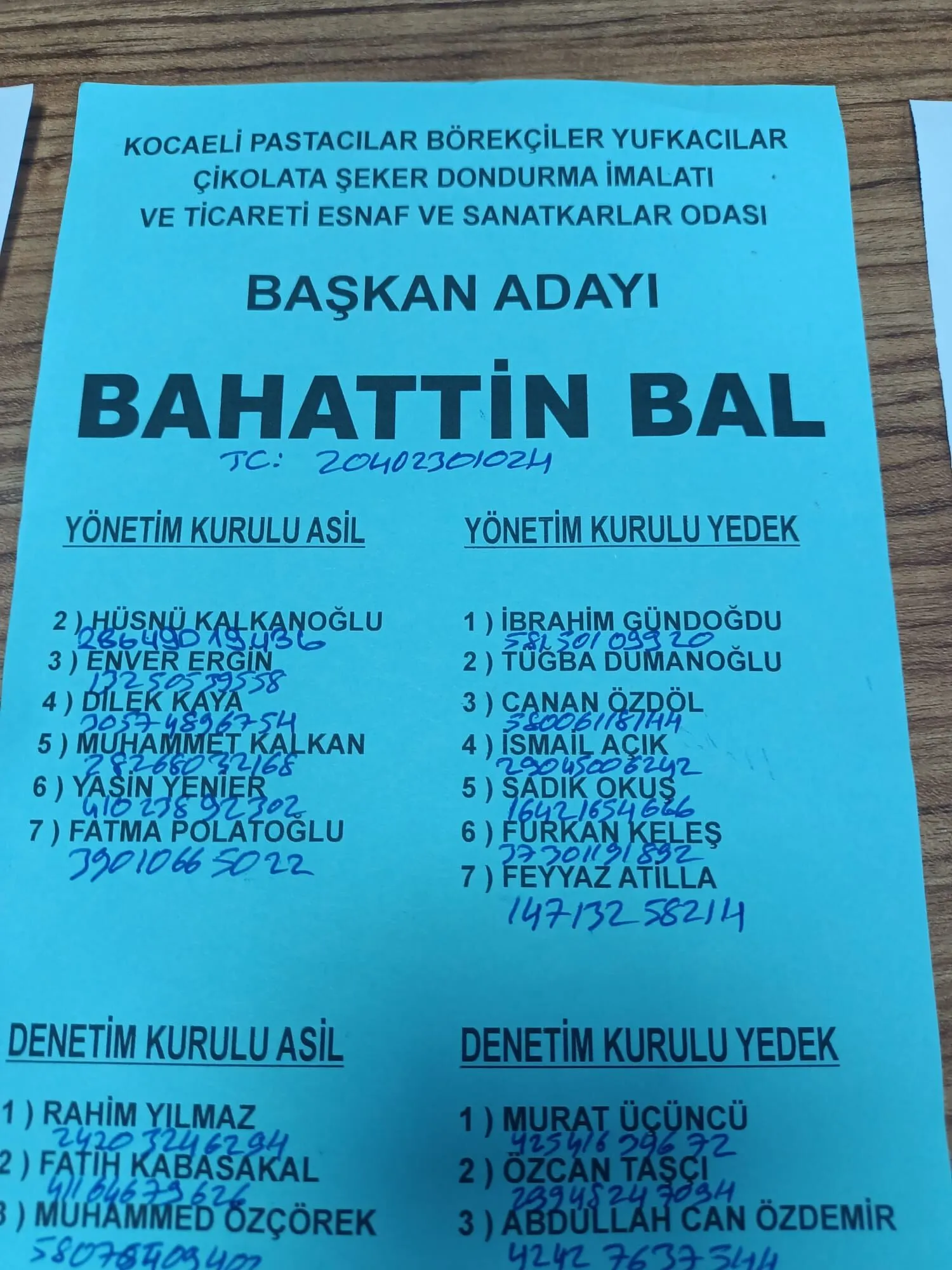 Bahatti̇n Bal Başkan Seçi̇ldi̇ (3)