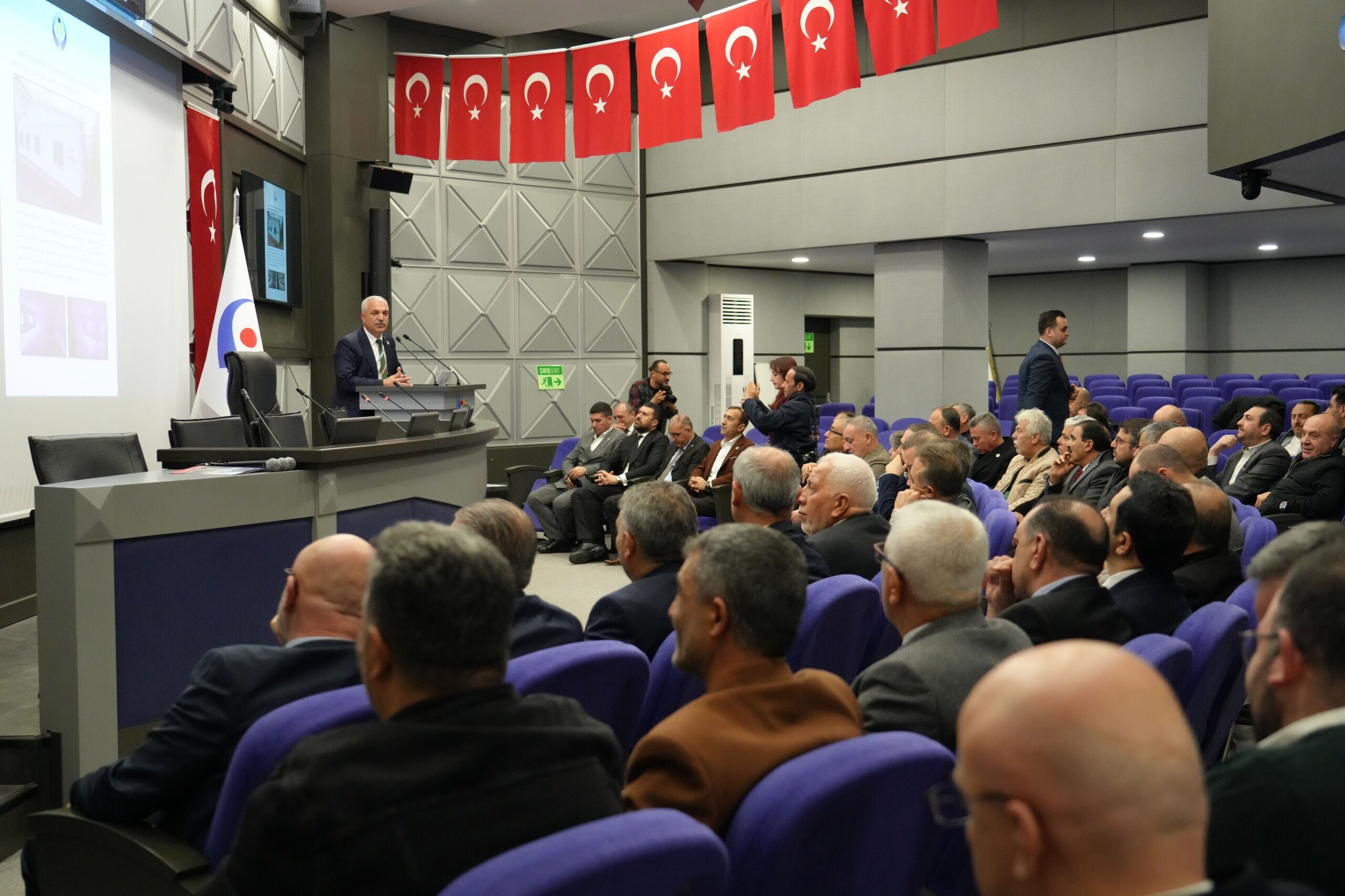 Gebze Ticaret Odası Şubat Ayı Meclis Toplantısında Deprem Gerçeği, 10,4 Milyar Dolarlık Ihracat Başarısı Ve Uluslararası Temaslar Ele Alındı. Başkan Abdurrahman Aslantaş, Ekonomik Dayanıklılık Ve Toplumsal Birlik Me (7)