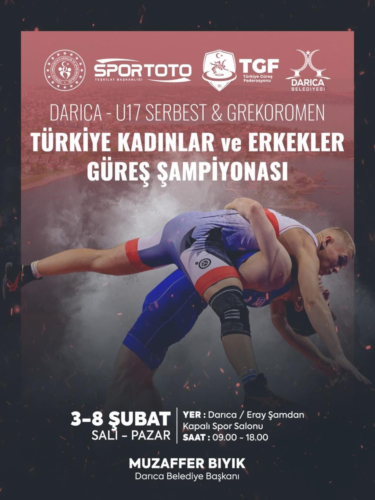 Geleceğin Şampiyonları Darıca’da Mindere Çıkıyor