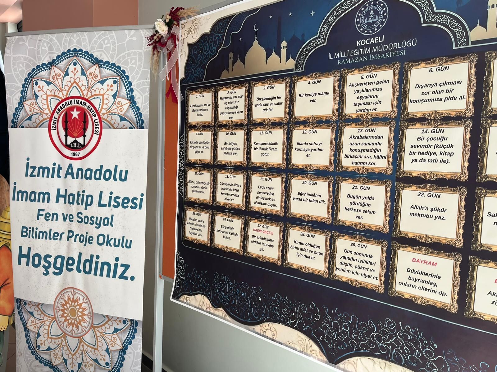 İzmi̇t’te Okullarda Ramazan Coşkusu (2)
