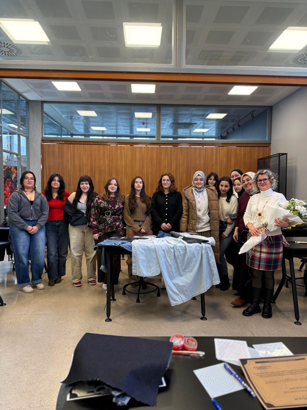 Japon Nakiş Tekni̇ği̇ Kocaeli̇ Moda Akademi̇si̇'nde (4)