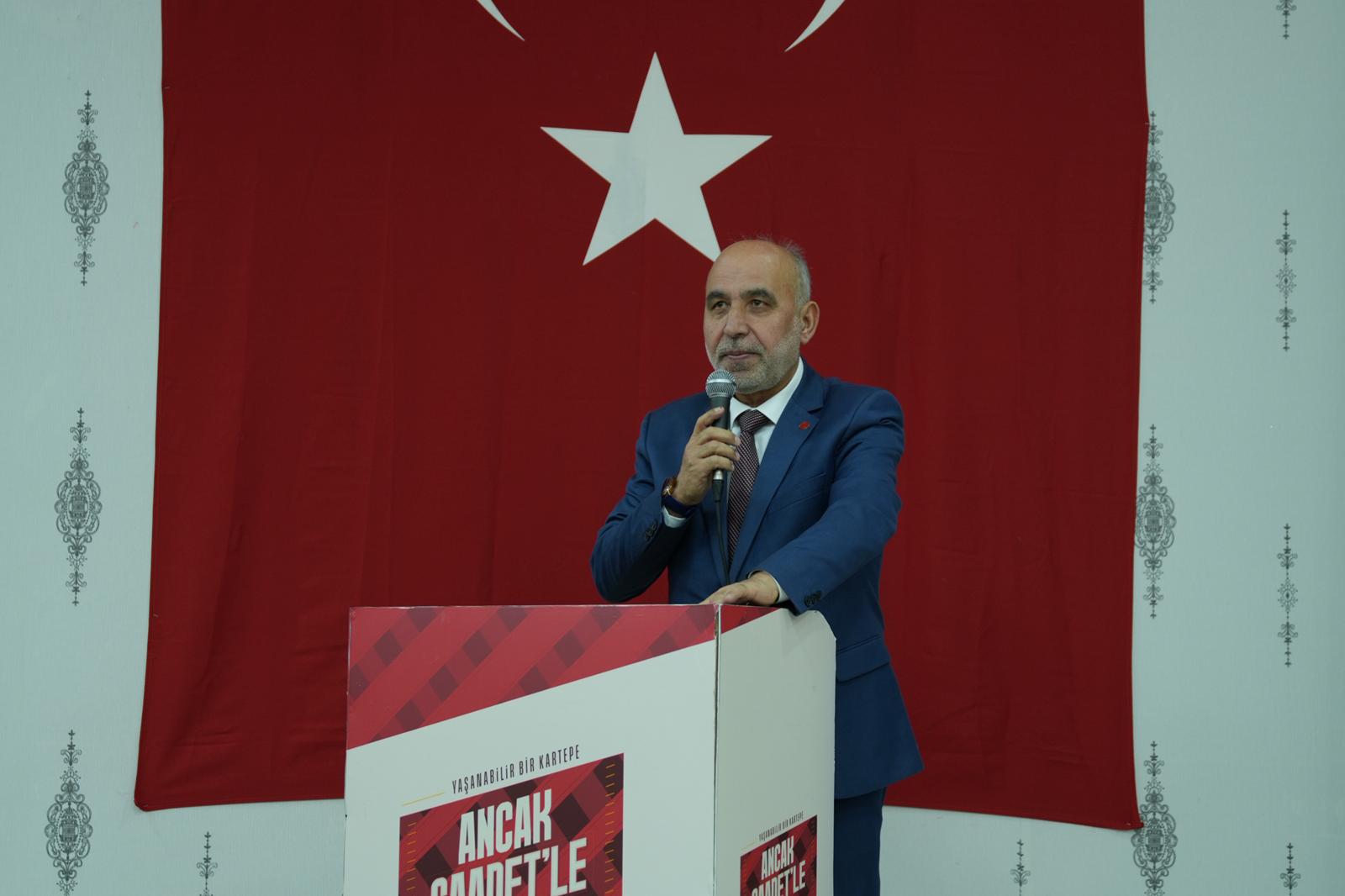 Kartepe’de Saadet Parti̇si̇ Kongresi̇ “Mesele Geçi̇m Ve Adalet” (2)