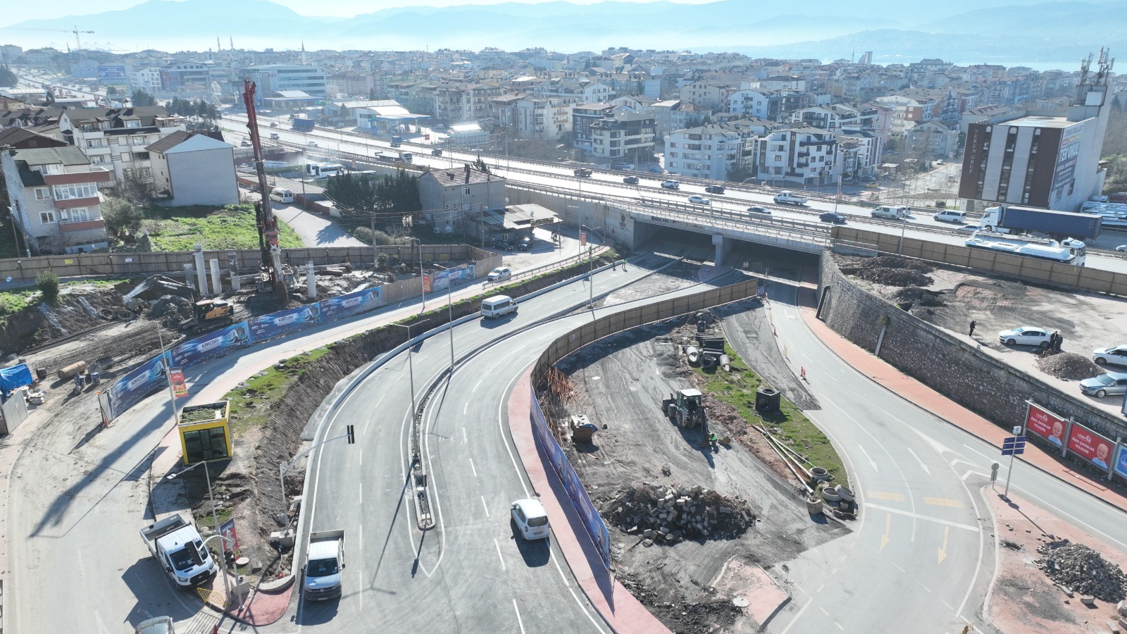 Kaşkaldere Bağlanti Yolu Sürücülere Nefes Aldirdi (2)