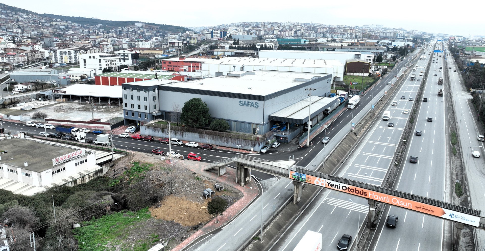 Kocaeli Büyükşehir Belediyesi, Gebze Beylikbağı’nda Hayata Geçirdiği Yeni Bağlantı Ve Yol Genişletme Çalışmalarıyla D 100’Den Yeni Bağdat Caddesi’ne Ulaşımı Kolaylaştırdı, Feniş Kavşağı’nın Yükünü Azalttı (1)