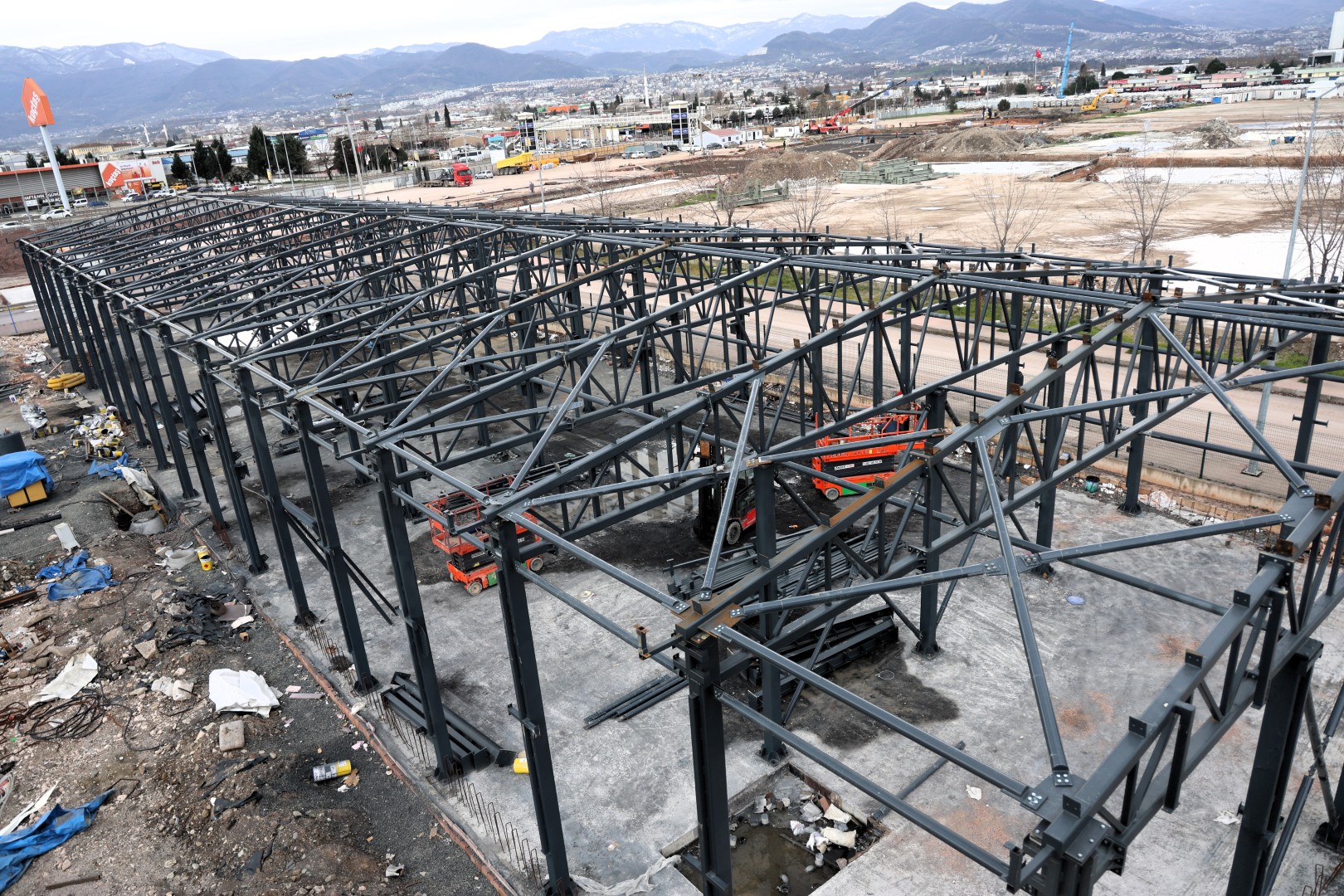 Kocaeli Büyükşehir'den İtfaiyeye Yeni Merkez Projesi