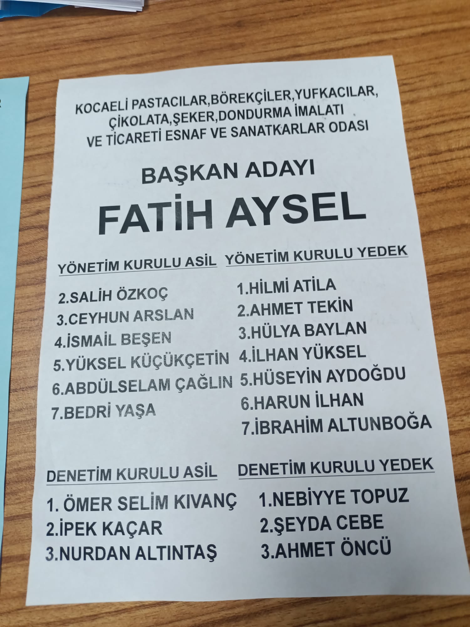 Kocaeli’de Pastacılarda Heyecanlı Kongre 5