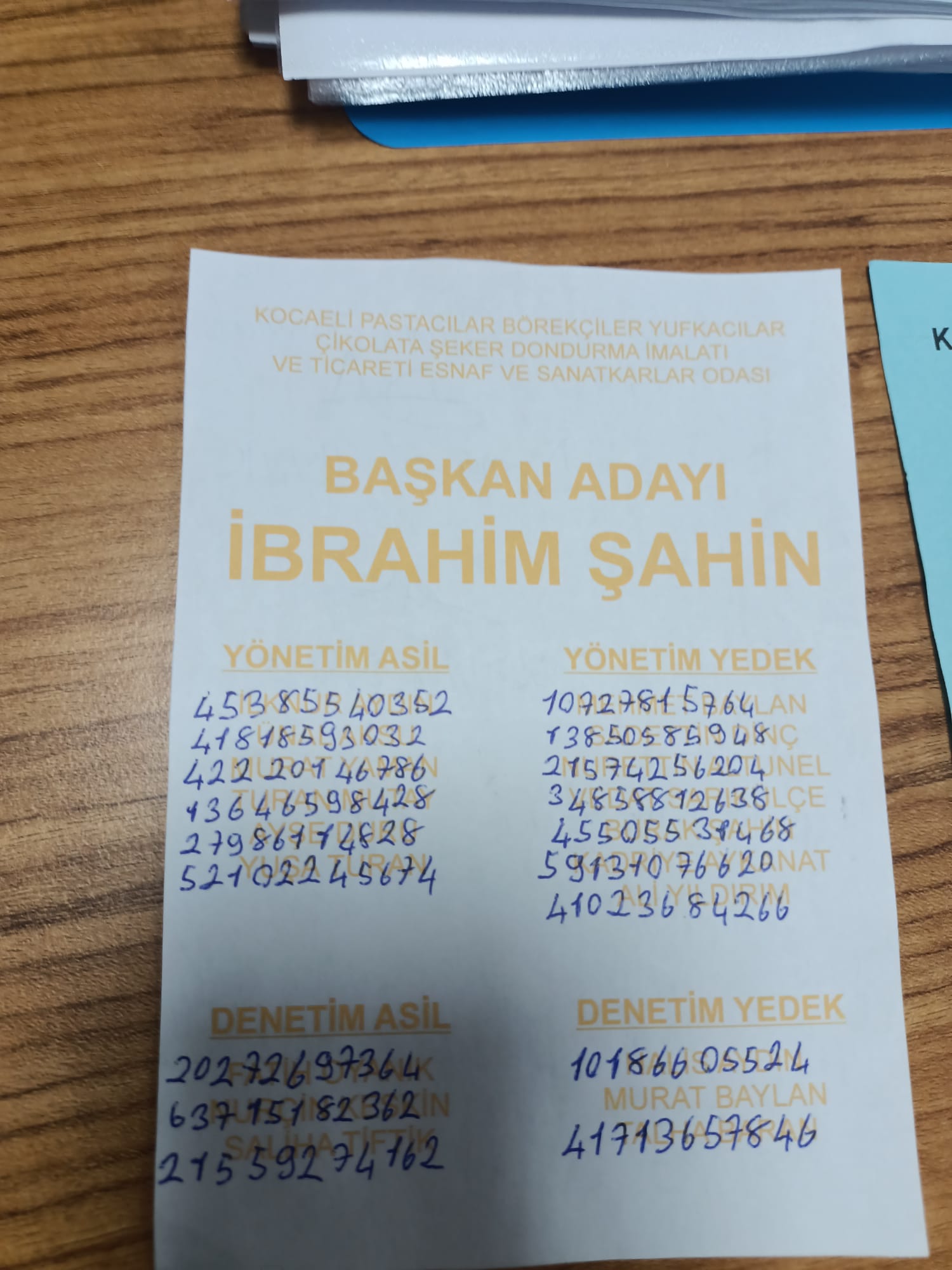 Kocaeli’de Pastacılarda Heyecanlı Kongre 8