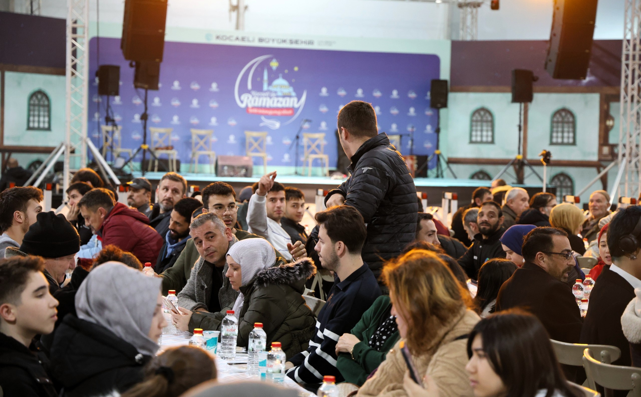 Kocaeli̇’de Ramazan Çadiri Bi̇rli̇k Sofrasi Oldu (1)