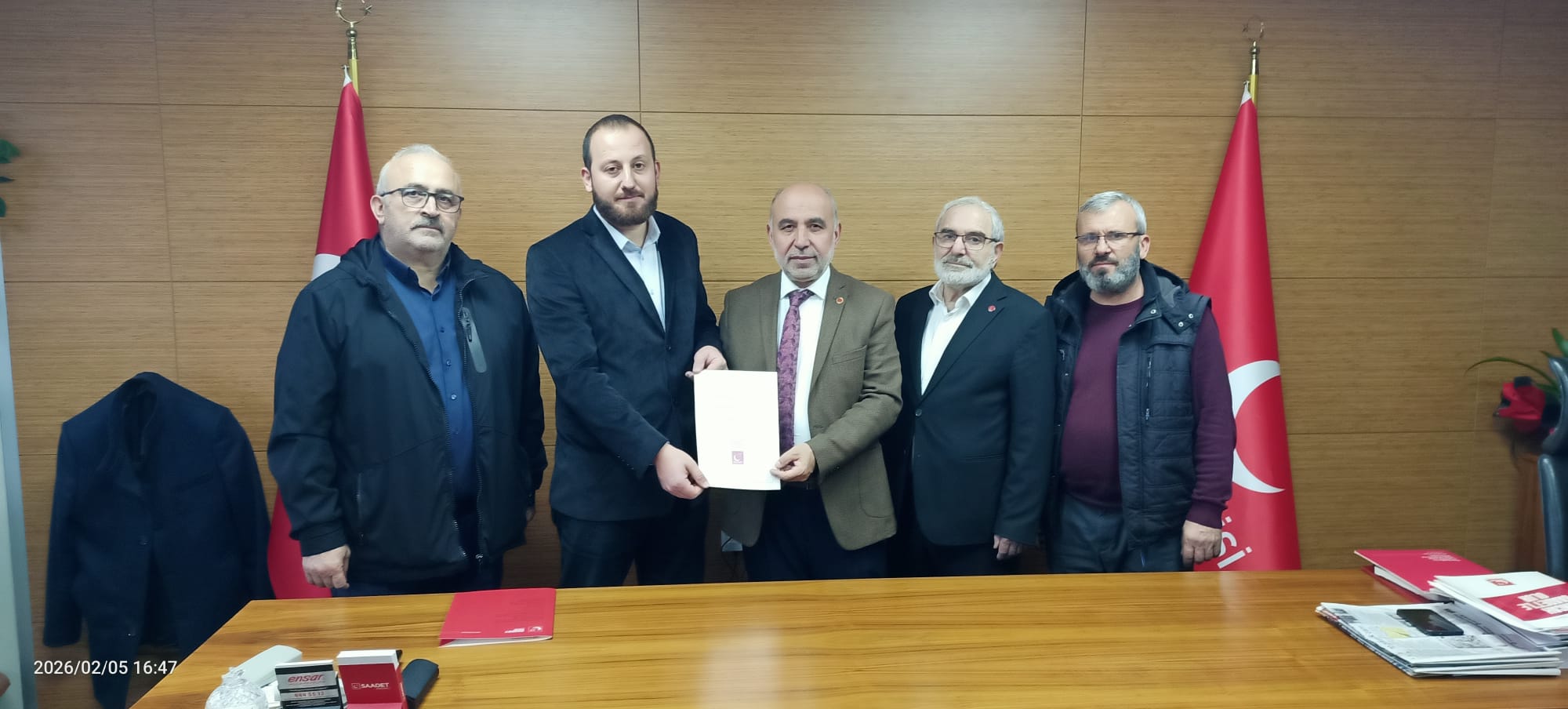 Saadet Partisi Kocaeli’de Başiskele İlçe Başkanlığına Atama (2)