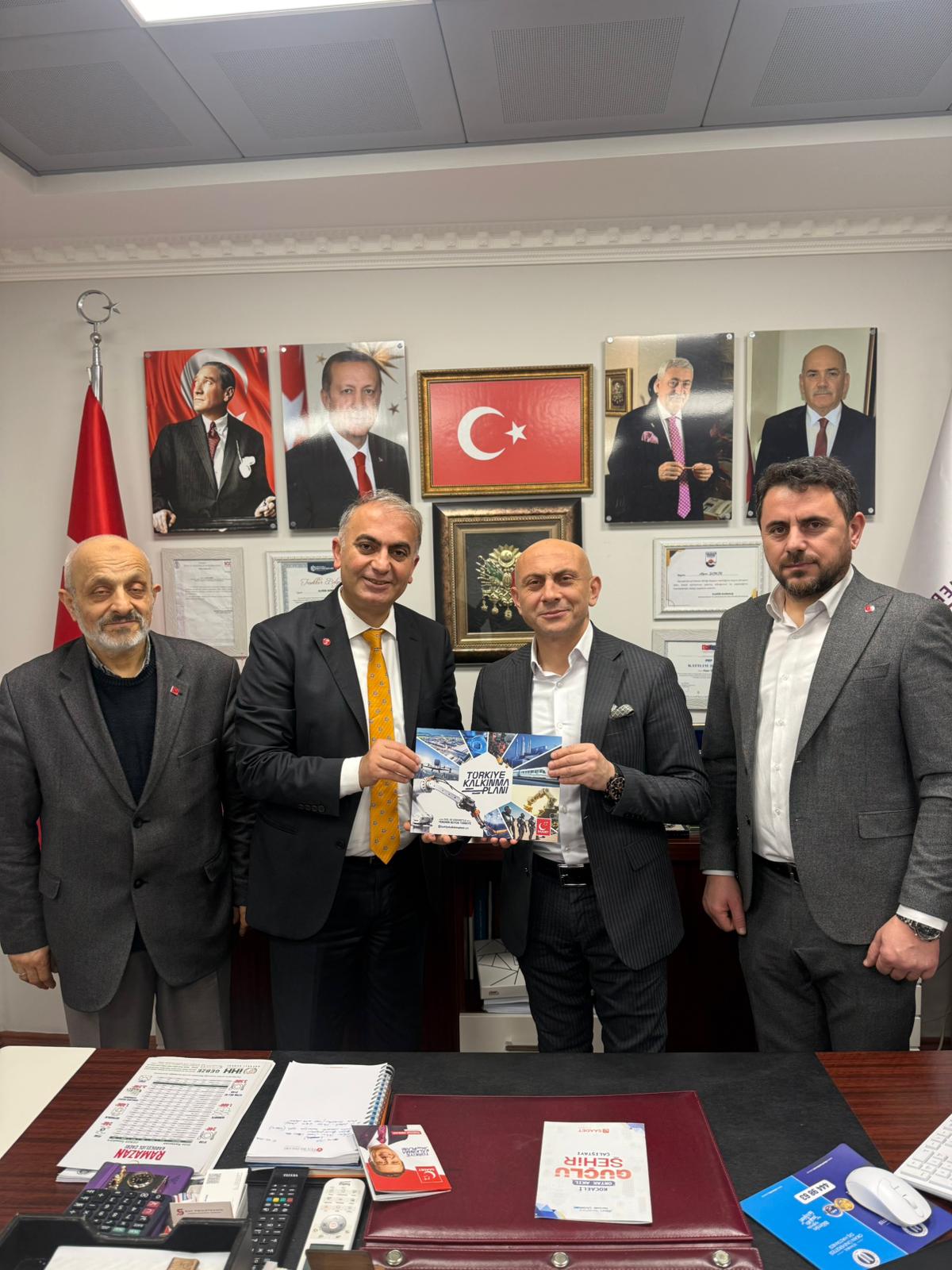 Saadet Parti̇si̇’nden Esnaf Ve Sanatkârlar Odasi’na Zi̇yaret 1