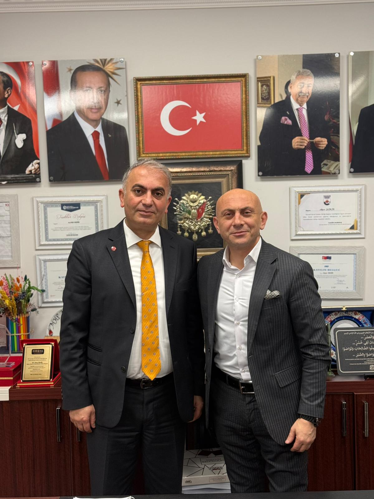 Saadet Parti̇si̇’nden Esnaf Ve Sanatkârlar Odasi’na Zi̇yaret 2