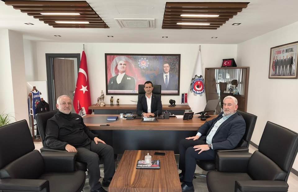 Türk İş’ten Türk Metal’e Zi̇yaret Çalişma Hayati Masaya Yatirildi-1