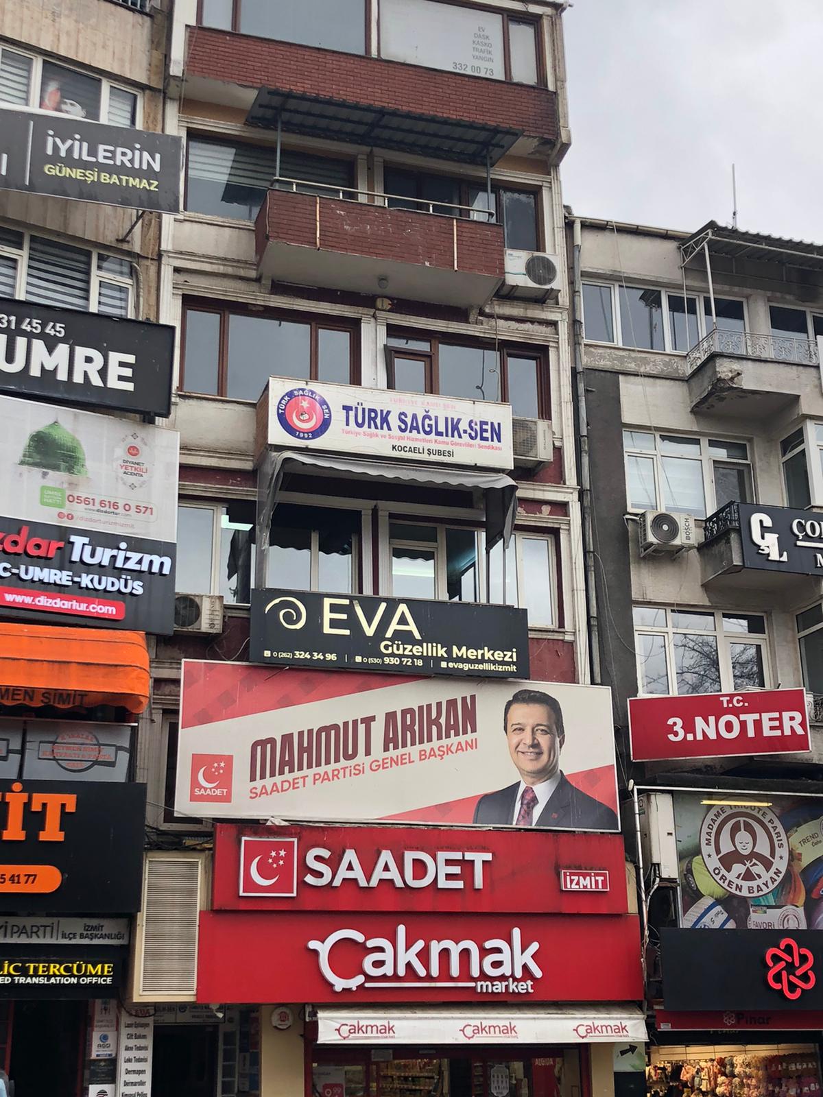 Türk Sağlik Sen Kocaeli̇ Şubesi̇ 31 Yil Sonra Kalici Hi̇zmet Bi̇nasina Kavuştu (2)