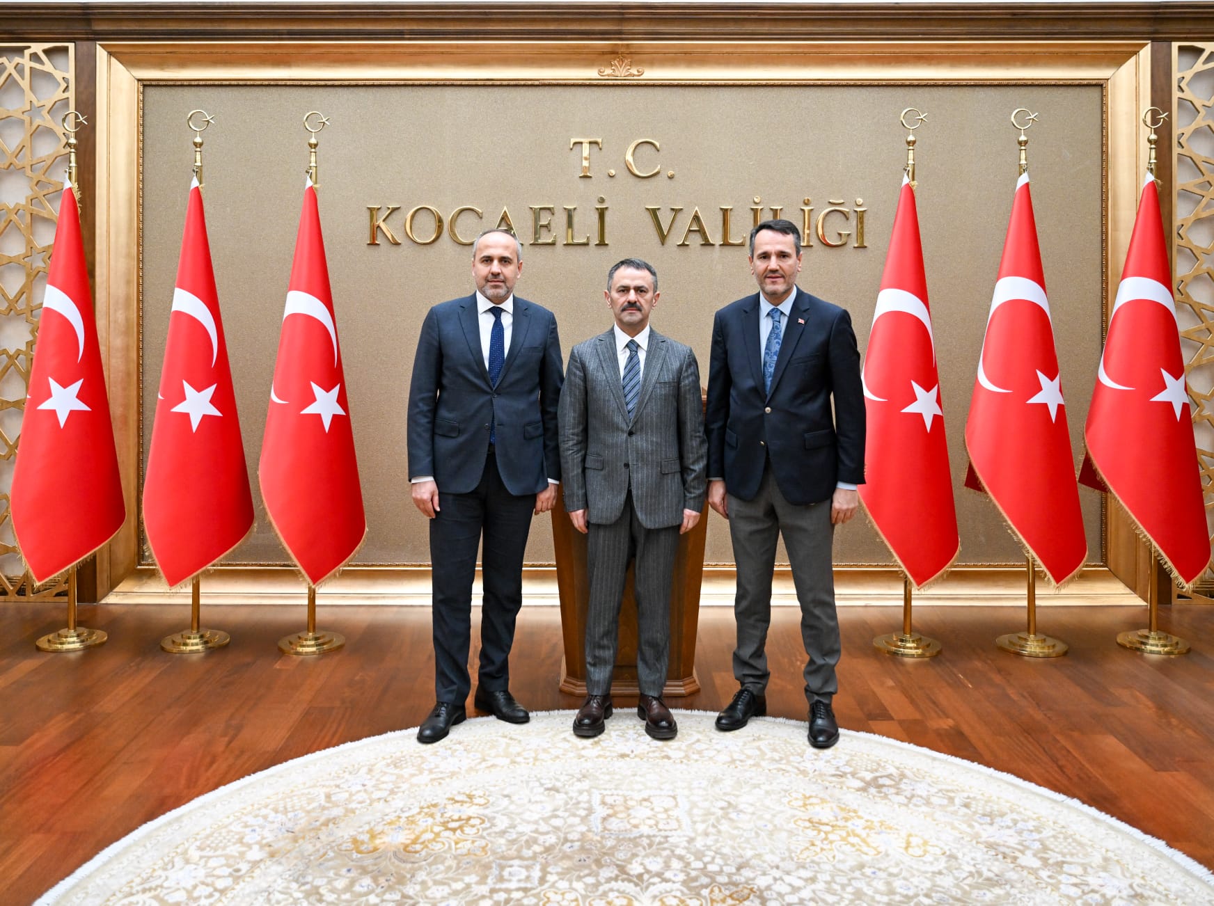 Turkuvaz Medya’dan Vali̇ İlhami̇ Aktaş’a Zi̇yaret