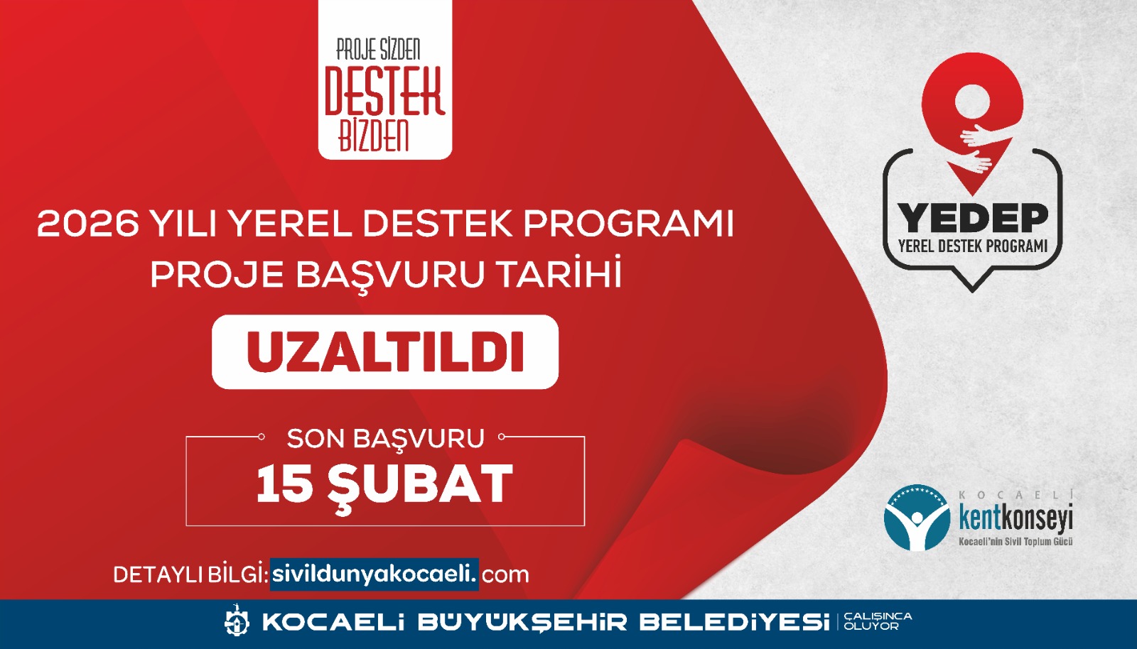 Yedep 2026 Başvuru Süresi Uzatıldı