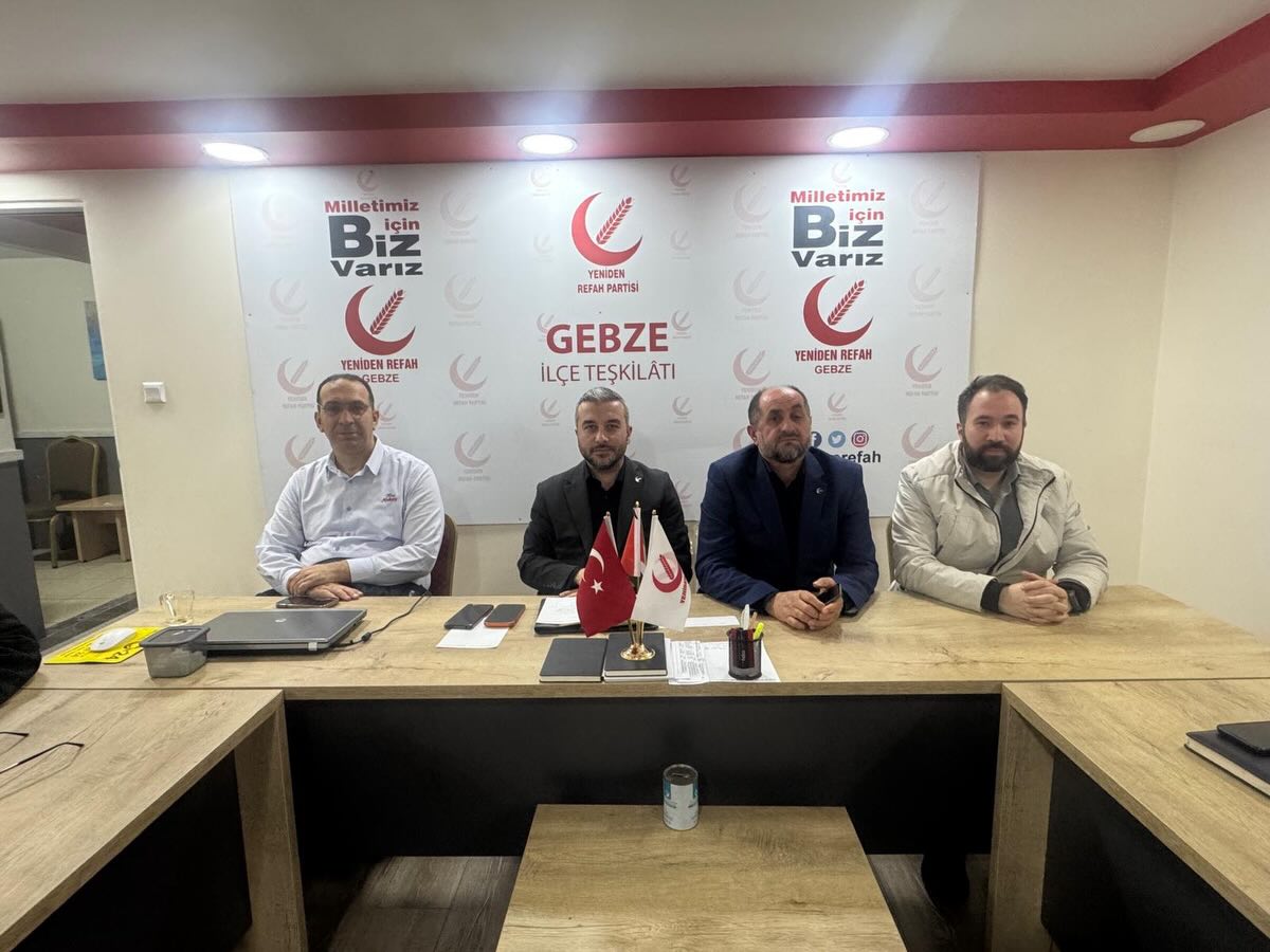 Yeniden Refah Gebze İlçe Başkanı Halil Bilikci A-1