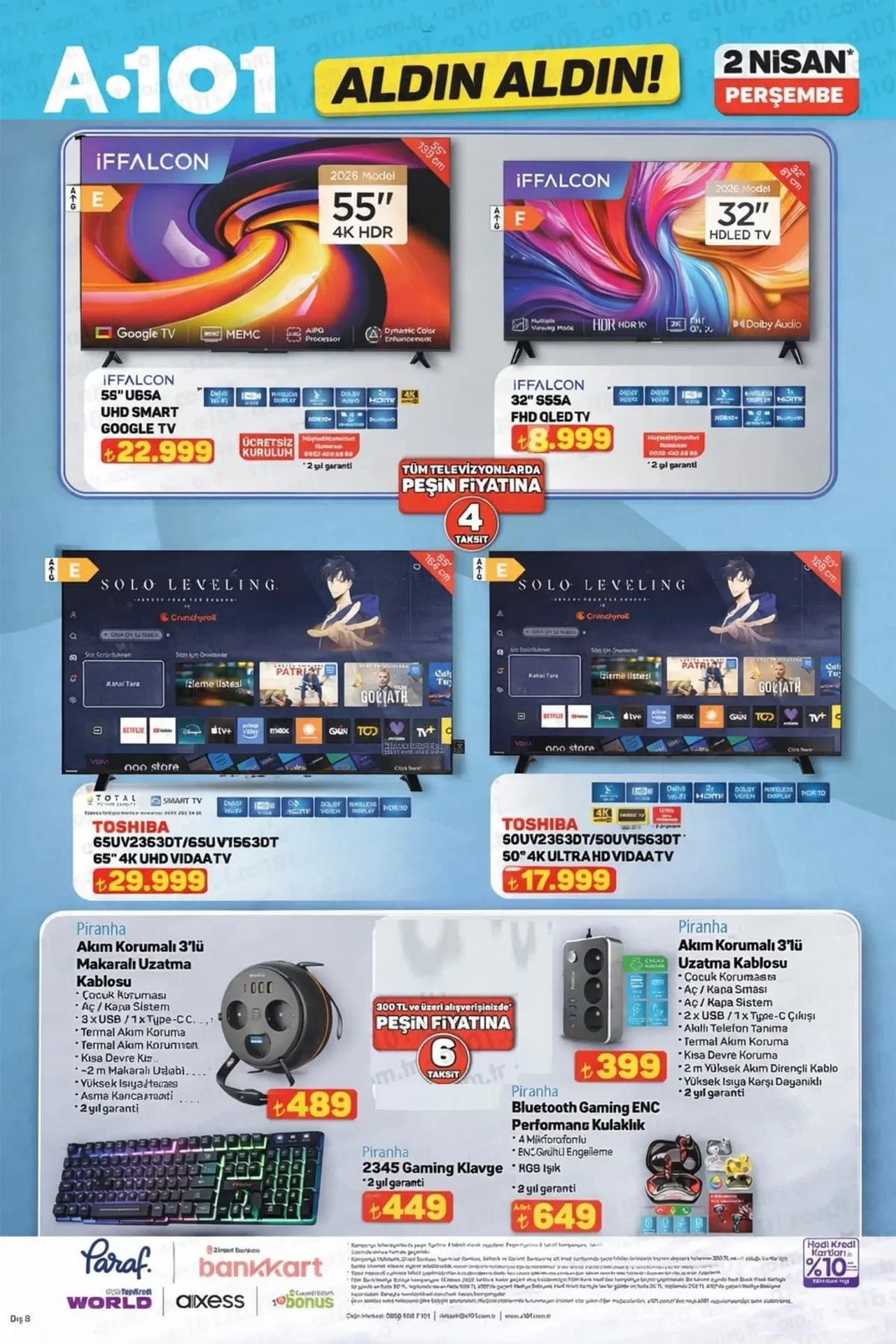 A101 26 Mart 2 Ni̇san Aktüel Kataloğu Açiklandi! 1