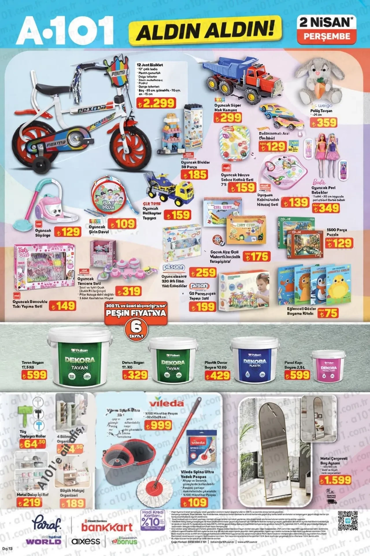 A101 26 Mart 2 Ni̇san Aktüel Kataloğu Açiklandi! 4