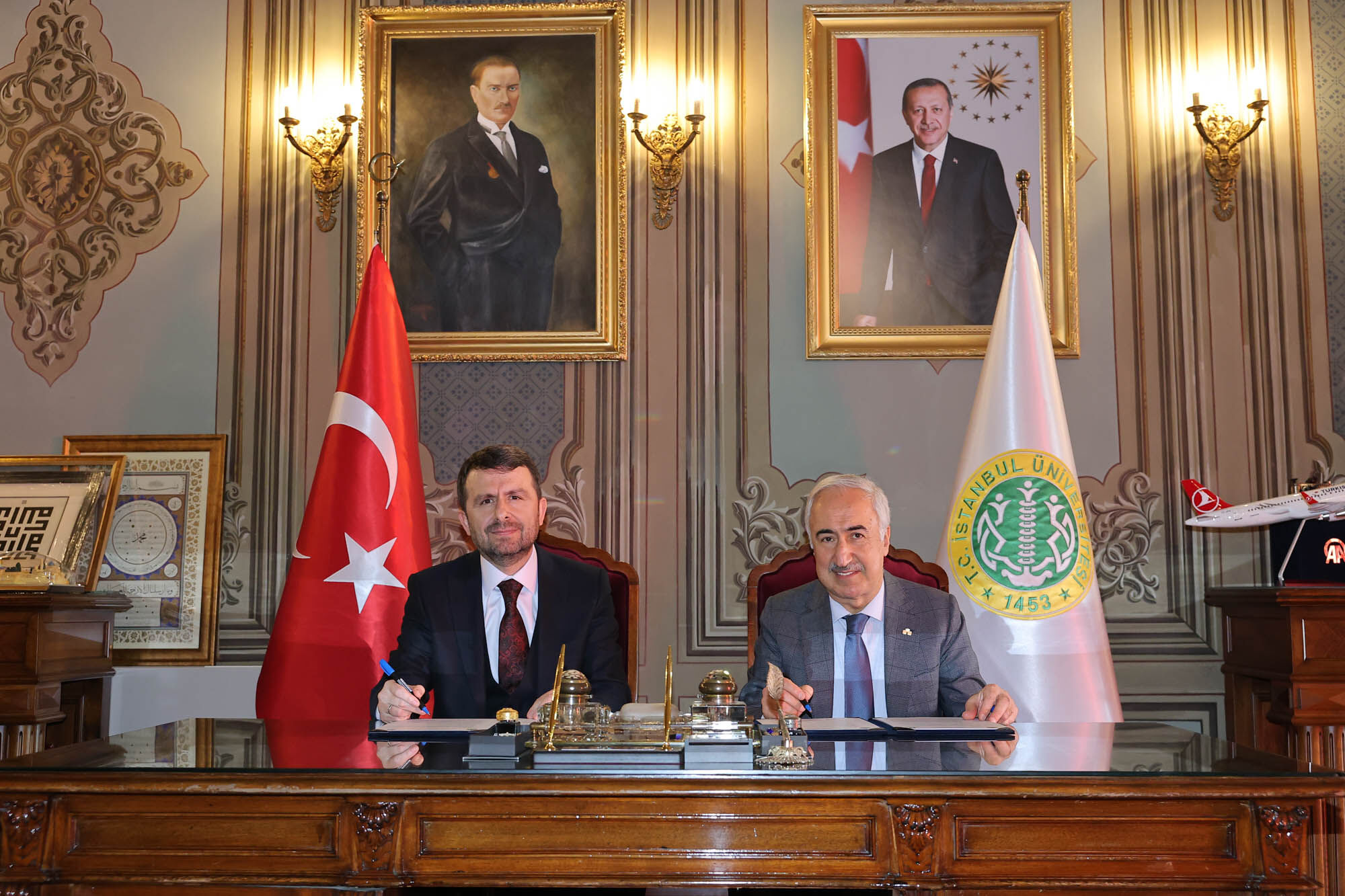 Basin İlan Kurumu İle İstanbul Üni̇versi̇tesi̇ Arasinda Eği̇ti̇m Ve Staj Protokolü (1)-1