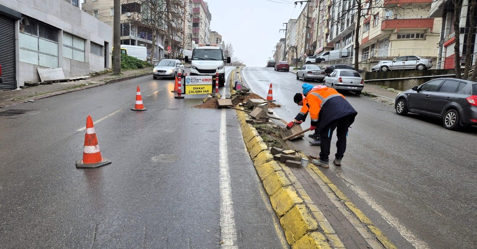 Büyükşehir'den Yaya Ulaşımına Güvenli Dokunuş (2)