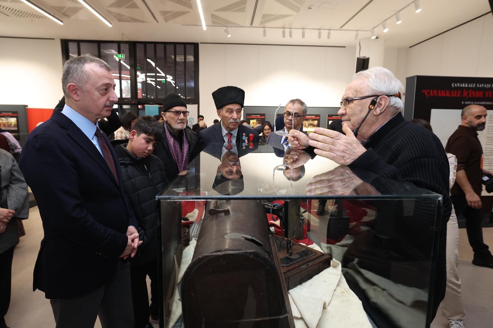 Çanakkale Ruhu Kocaeli̇’de Yaşatiliyor 111. Yila Özel Anlamli Sergi̇ (1)