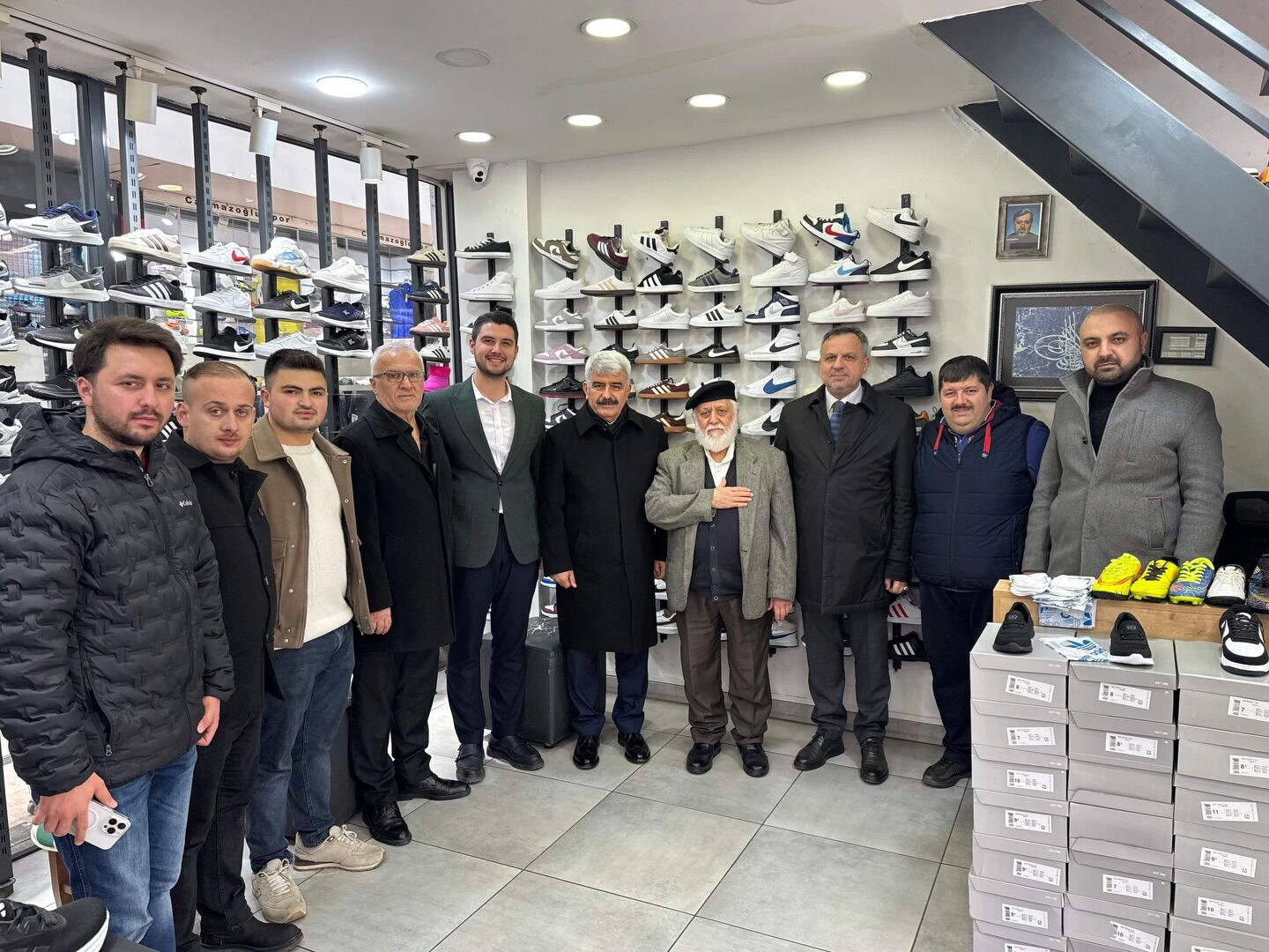 Cuma Namazi Sonrasi Esnaf Zi̇yareti̇ (1)