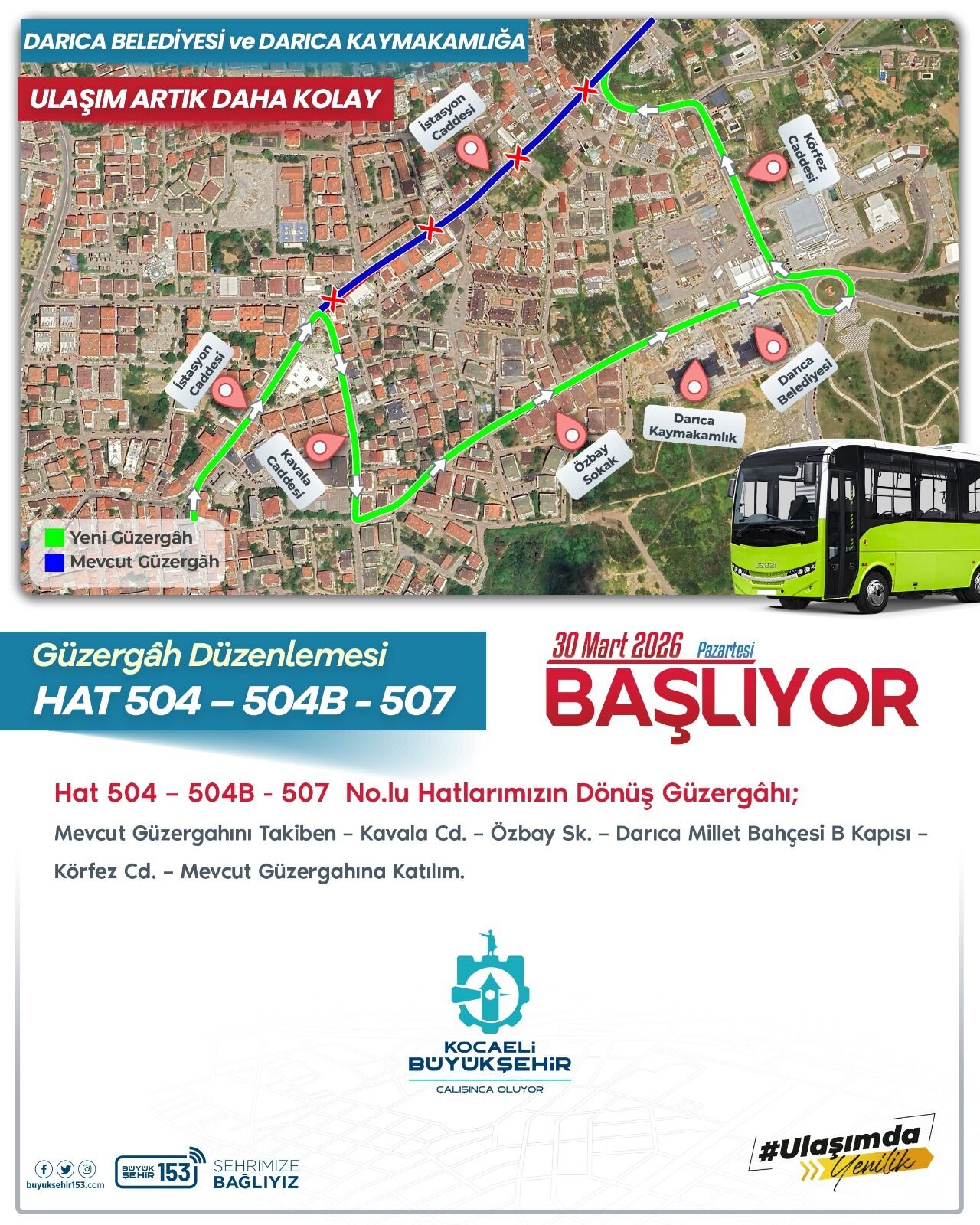 Darıca'nın Yeni Hizmet Binalarına Erişilebilir Ulaşım (2)