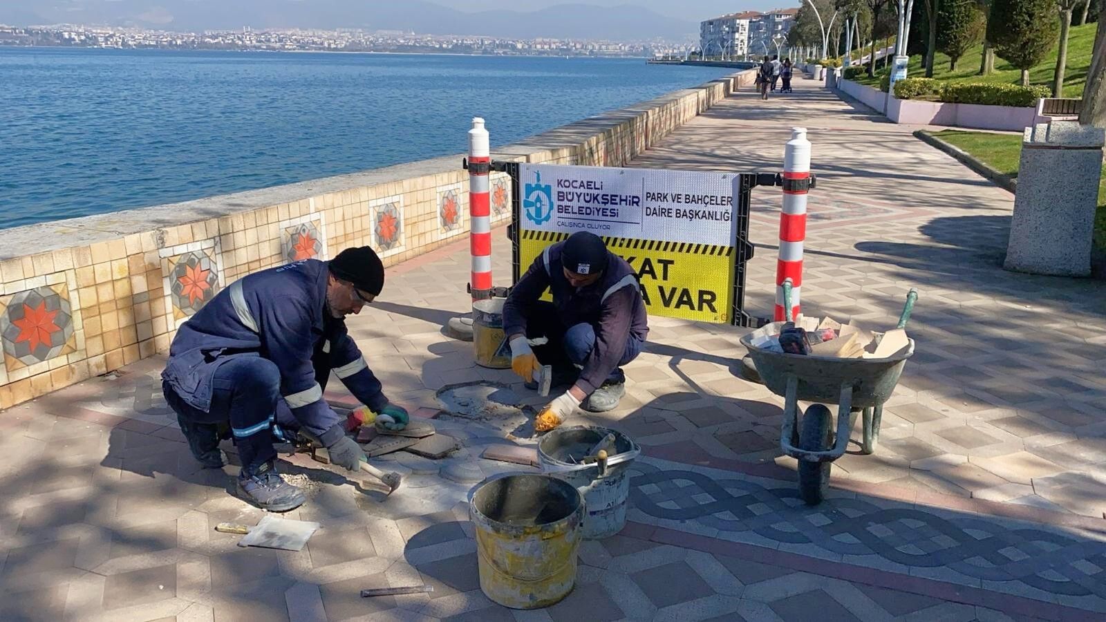 Değirmendere Sahilinde Hummalı Çalışma (1)