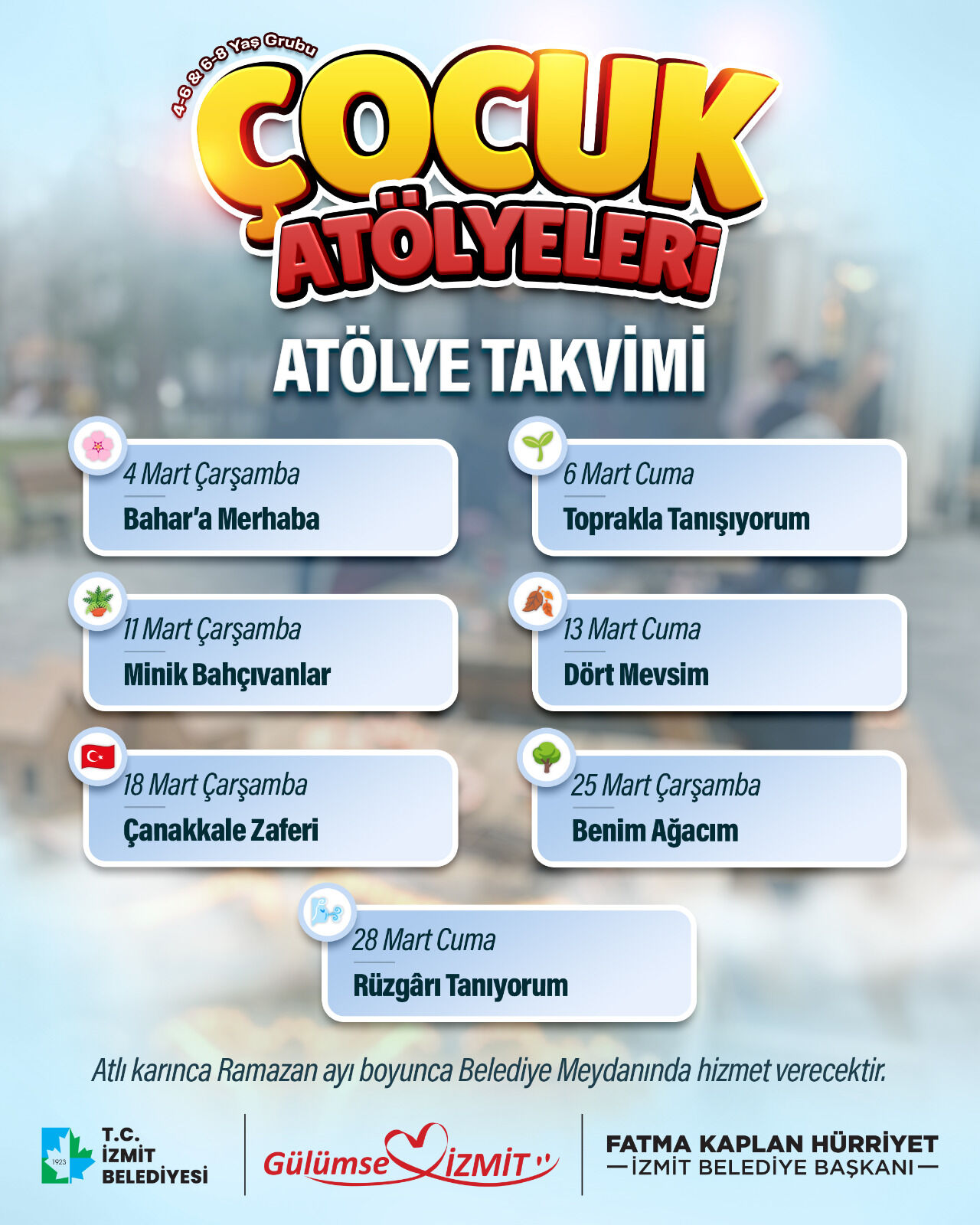 Eğlenirken Öğrenen Çocuklar Sabri Yalım Parkı’nda Buluşuyor