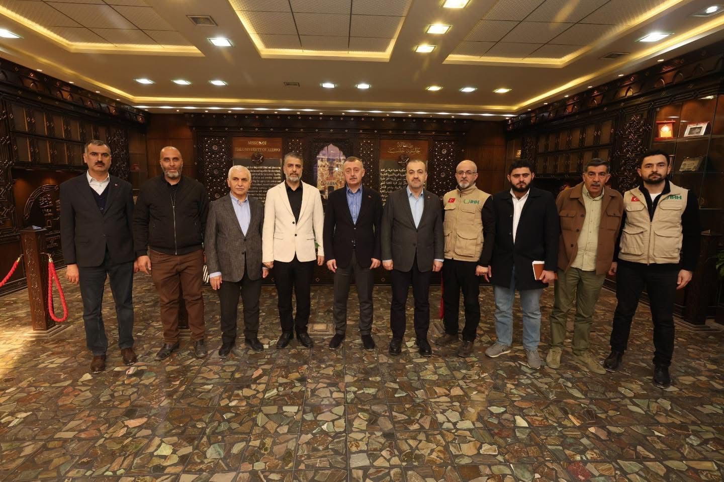 Halep’te Di̇plomasi̇ Ve Kardeşli̇k Zi̇yaretleri̇ (3)