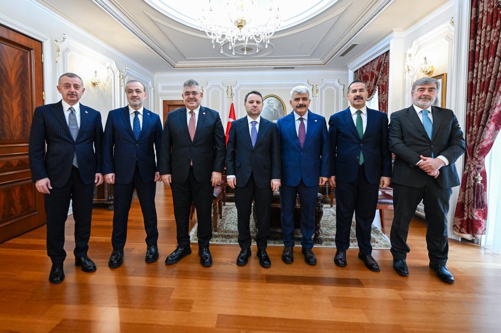 İki̇ Bakana Hayirli Olsun Zi̇yareti̇ (4)