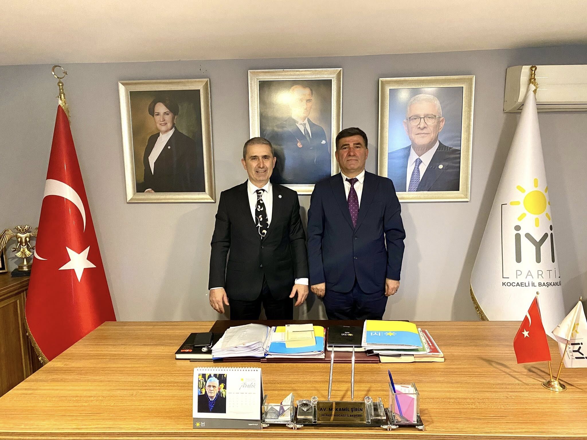 İyi̇ Parti̇ Kocaeli̇ İl Başkani Kami̇l Şi̇ri̇n, Gi̇resunlular Heyeti̇ni̇ Ağirladi (1)