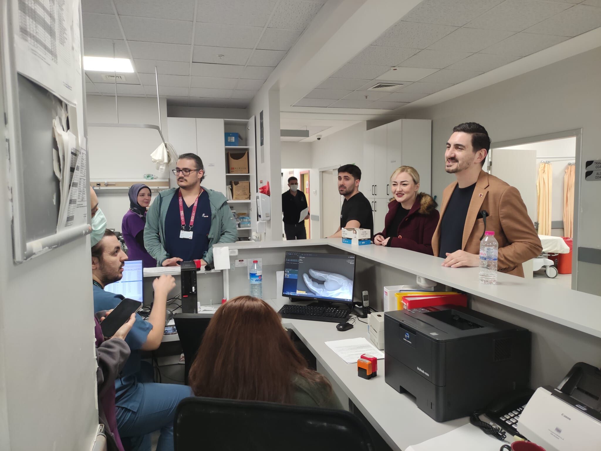 İzmit Belediyesinden Sağlık Çalışanlarına 14 Mart Tıp Bayramı Ziyareti (1)