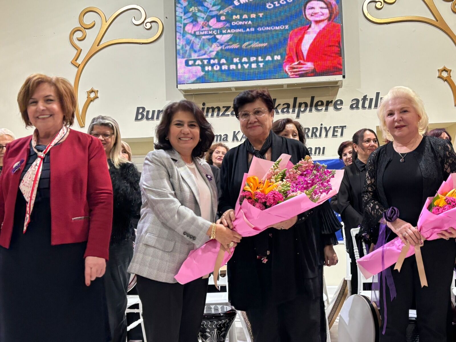 İzmi̇t’te 8 Mart Dünya Emekçi̇ Kadinlar Günü Etki̇nli̇ği̇ Yoğun Katilimla Gerçekleşti̇, (5)