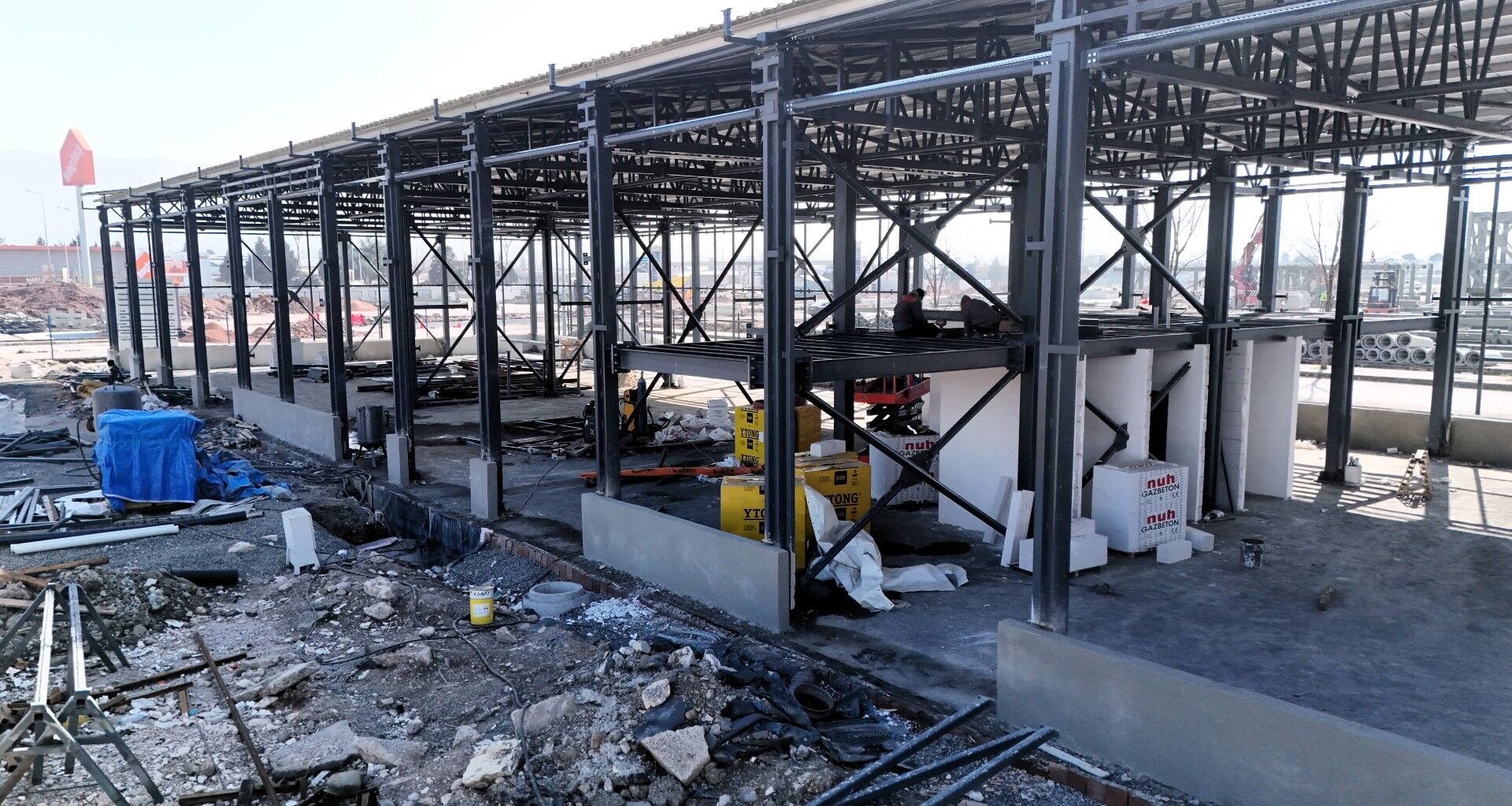 Kocaeli̇ İtfai̇yesi̇ne Yeni̇ Depo Bi̇nasi Son Aşamaya Geldi̇ (2)