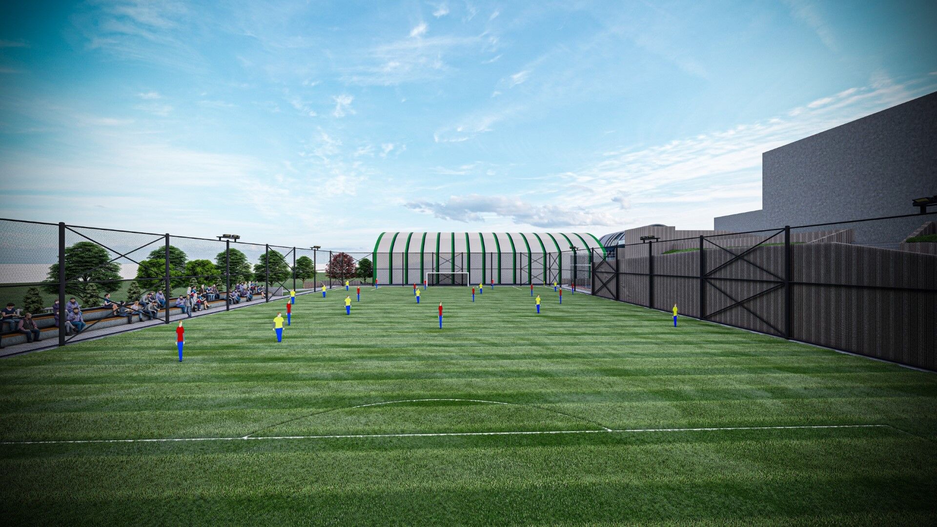 Kocaeli̇'de Yeni̇ Spor Kompleksi̇ Yükseli̇yor! 2-1