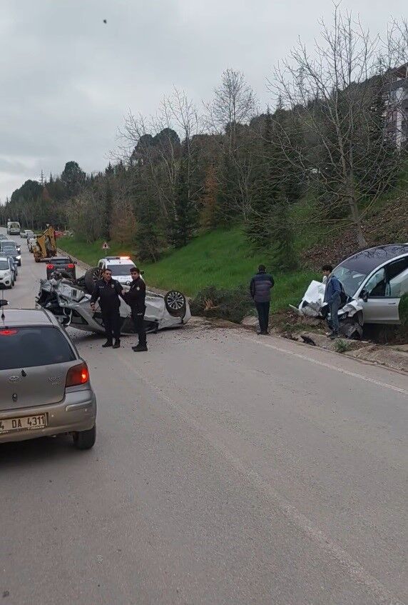 Otoparktan Firlayip Araca Çarpti (3)