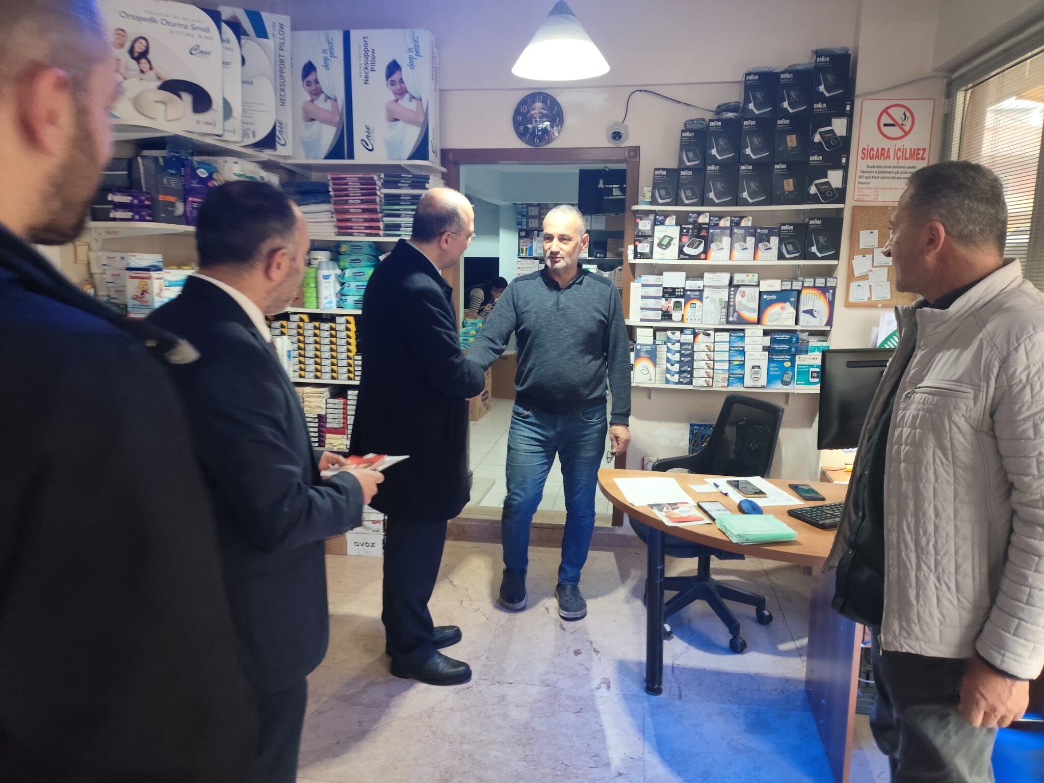 Saadet Parti̇si̇ Deri̇nce’de Esnafin Nabzini Tuttu (5)