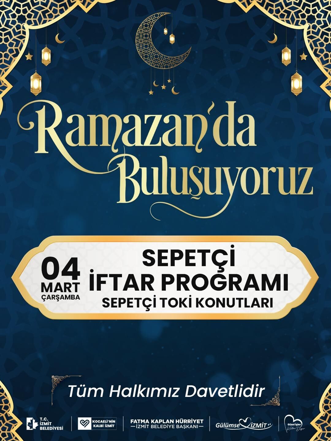 Sepetçi̇ İki̇nci̇ Bölge’de İftar Yemeği̇ Programi Düzenleni̇yor