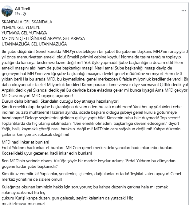 Sosyal Medyada Skandal Çikişi