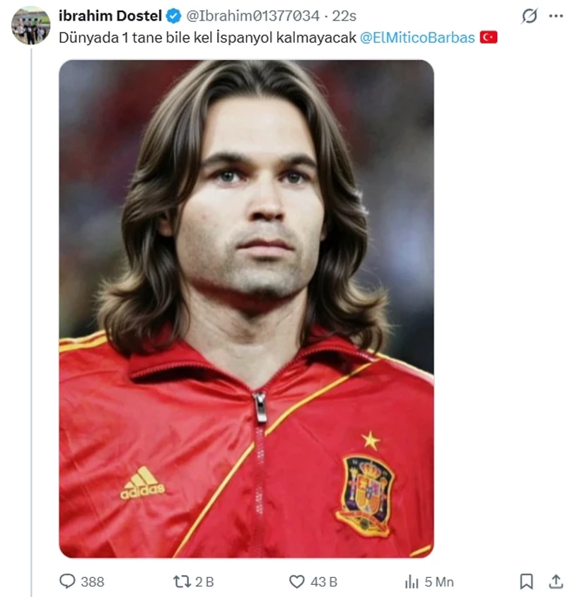 Türk Mi̇zahi İspanya’da Gündem Oldu “Tek Bi̇r Kel İspanyol Kalmayacak”-2