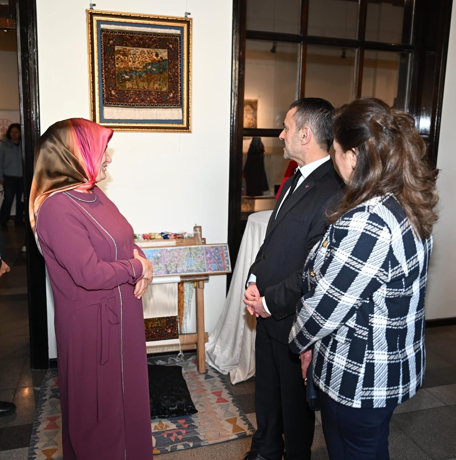 Vali̇ Aktaş’tan Hereke’de Geleneksel Sanat Desteği̇ (2)