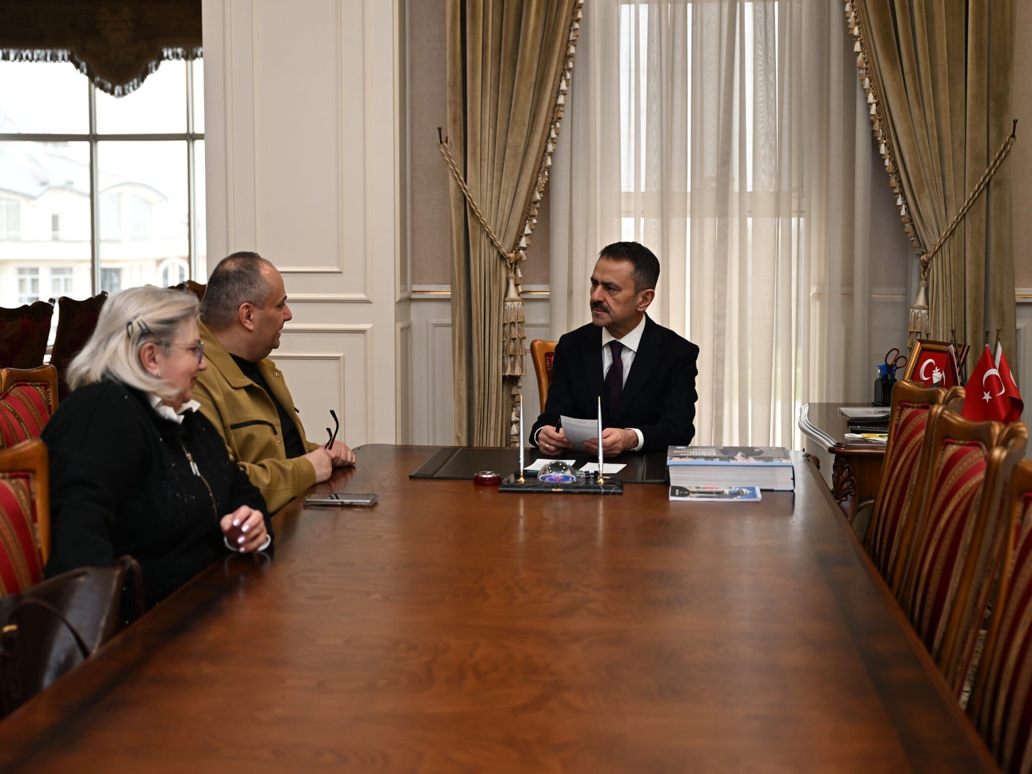 Vali Ilhami Aktas Ziyaret