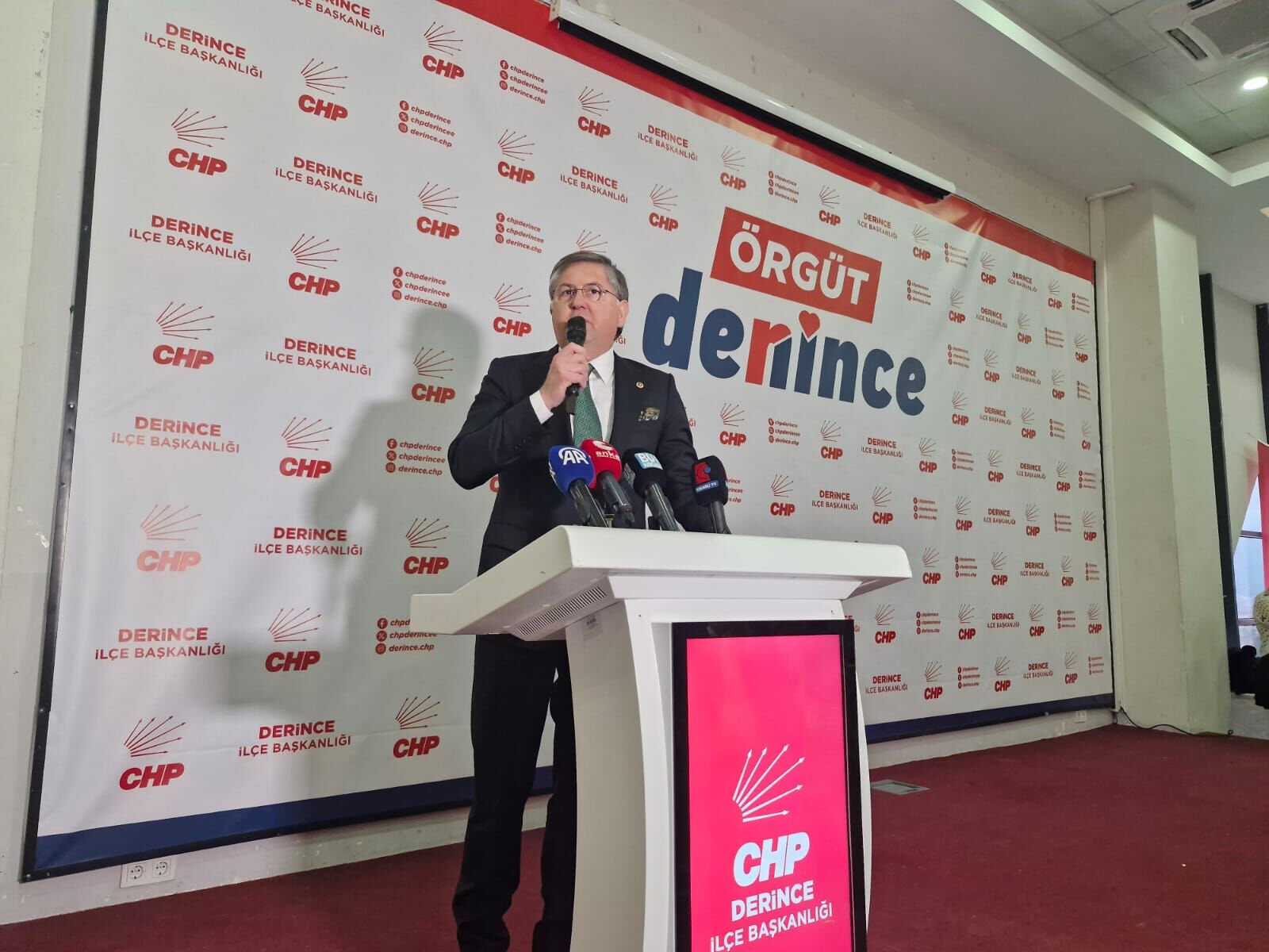 Chp Deri̇nce’de Güç Gösteri̇si̇ Yapti (9)