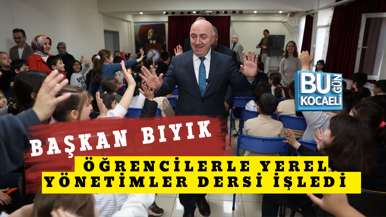 BAŞKAN BIYIK ÖĞRENCİLERLE YEREL YÖNETİMLER DERSİ İŞLEDİ