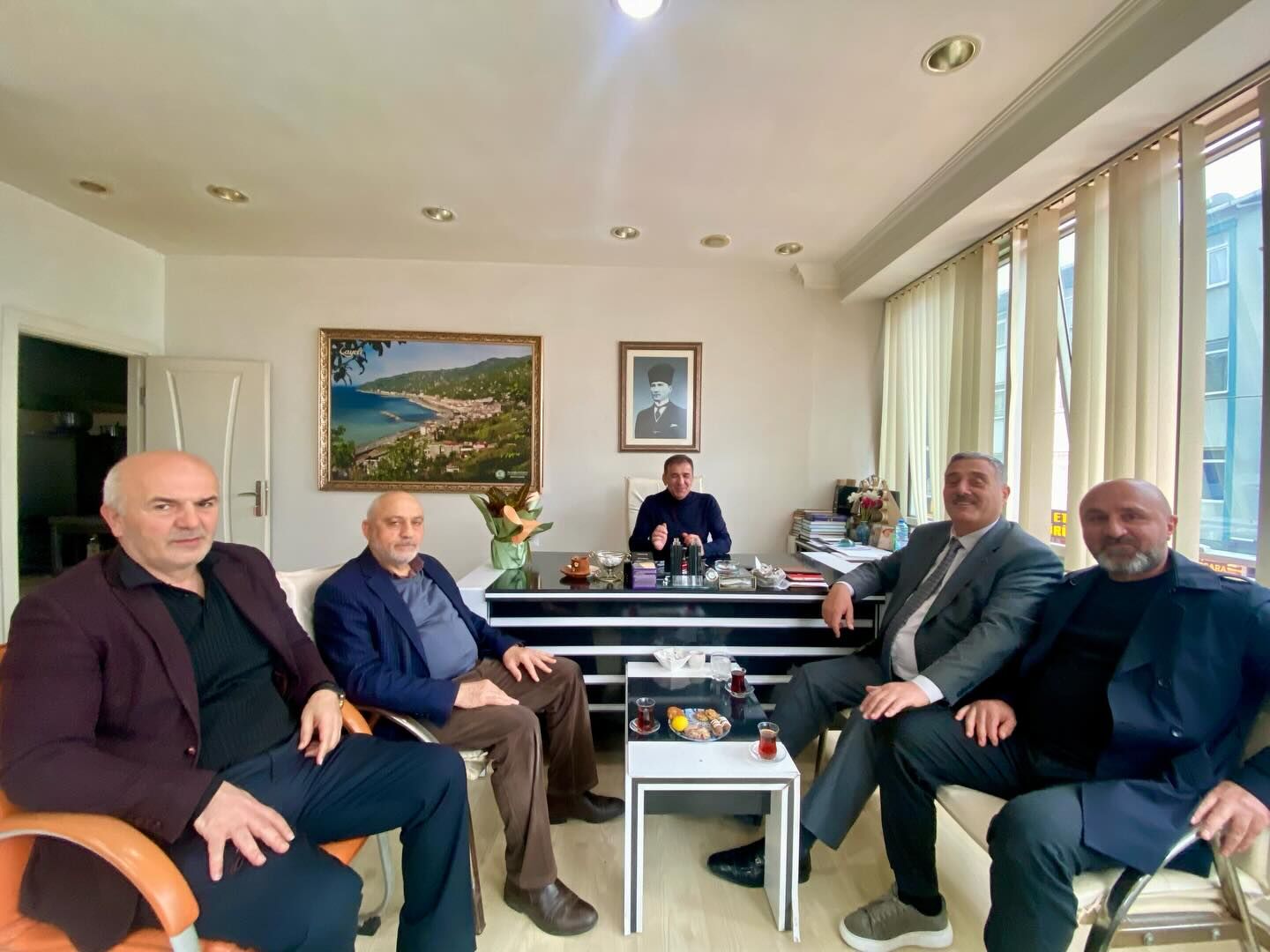 Körfez Kent Konseyi̇ Başkani Ahmet Önal Ve Yöneti̇mi̇ Zi̇yaretler (3)