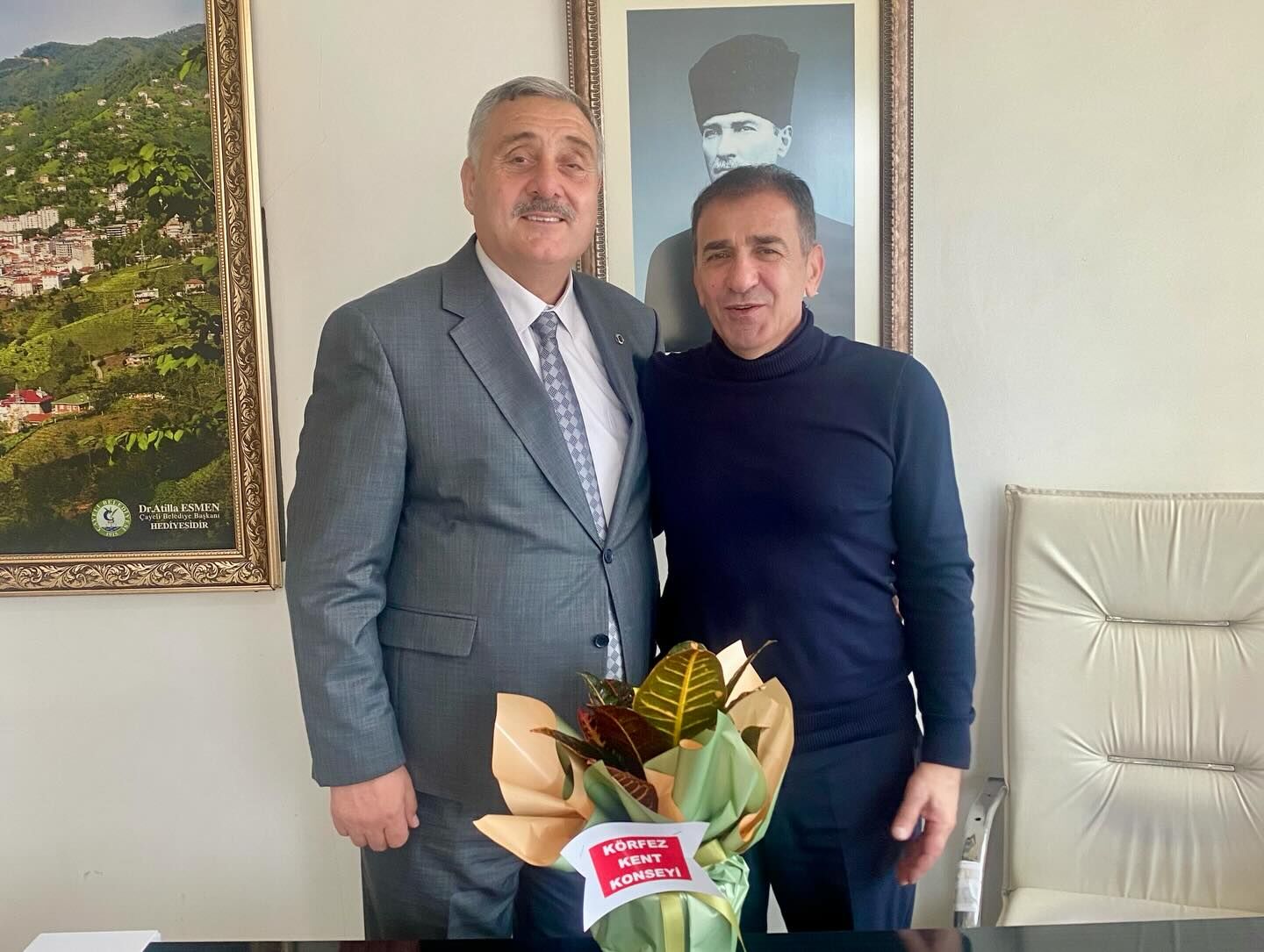 Körfez Kent Konseyi̇ Başkani Ahmet Önal Ve Yöneti̇mi̇ Zi̇yaretler (4)