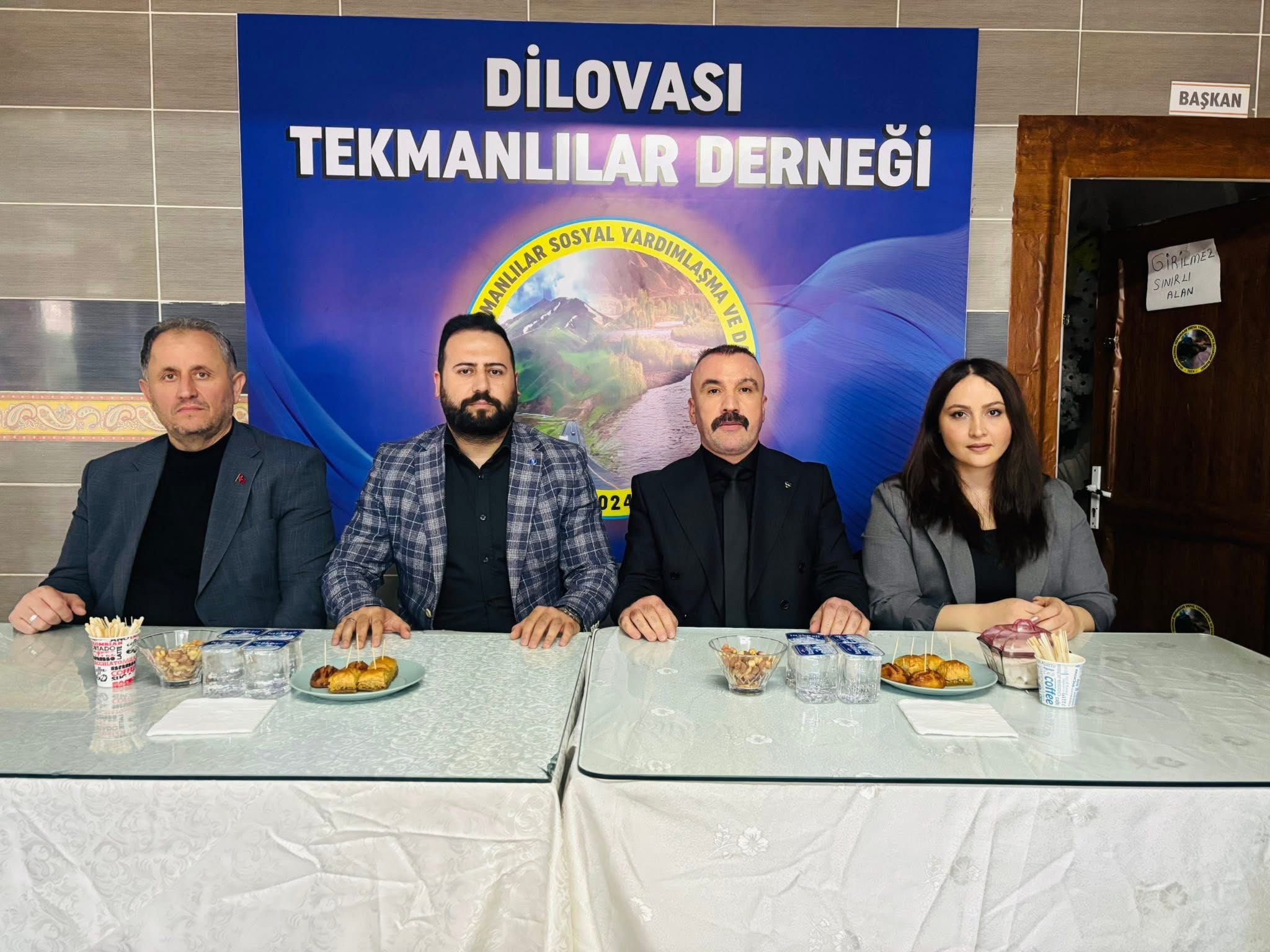 Mhp Di̇lovasi Teşki̇latindan Erzurum Tekmanlilar Derneği̇’ne Zi̇yaret (9)