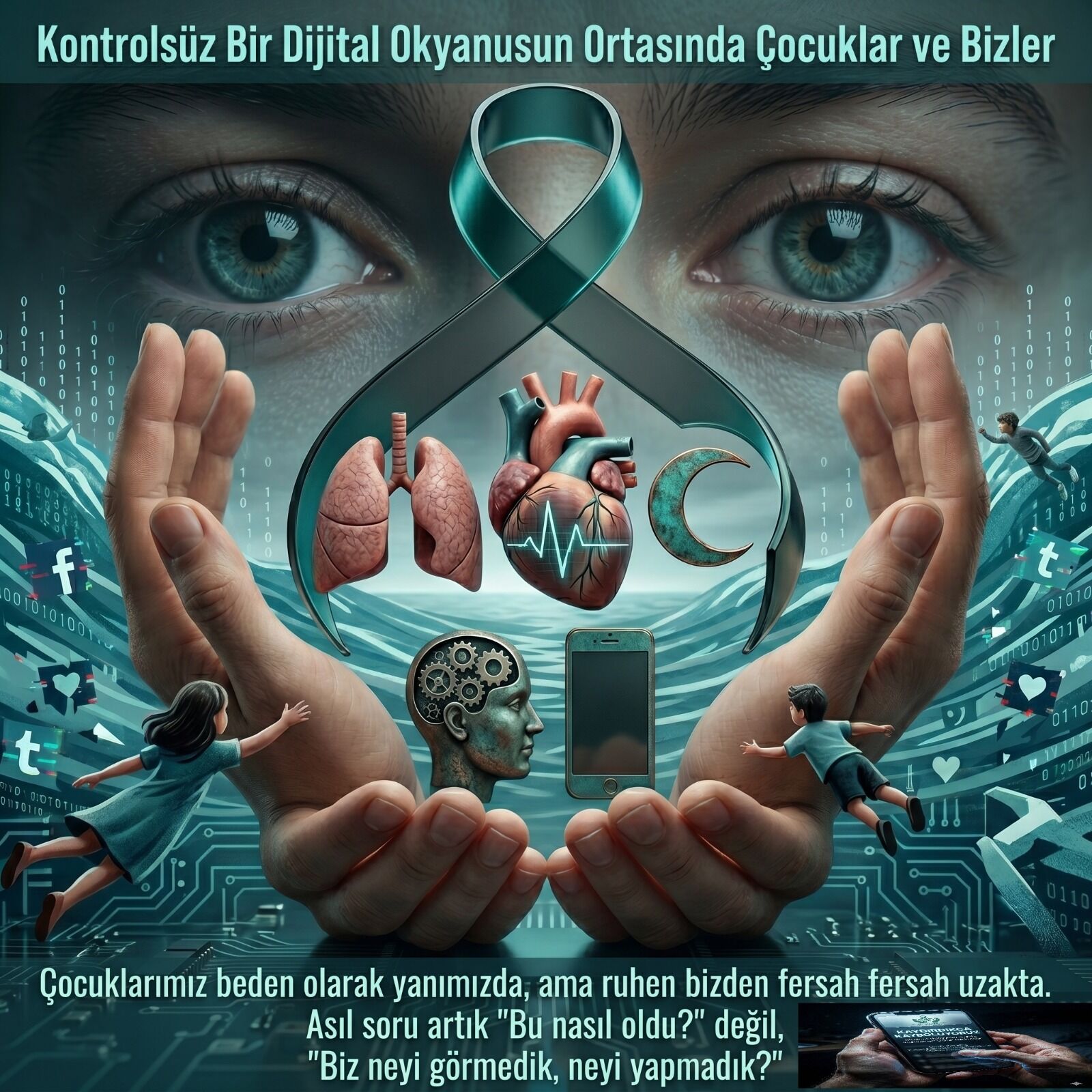 Ömer Karataş “Çocuk Beden Olarak Yanimizda, Ama Ruhen Uzakta”-1