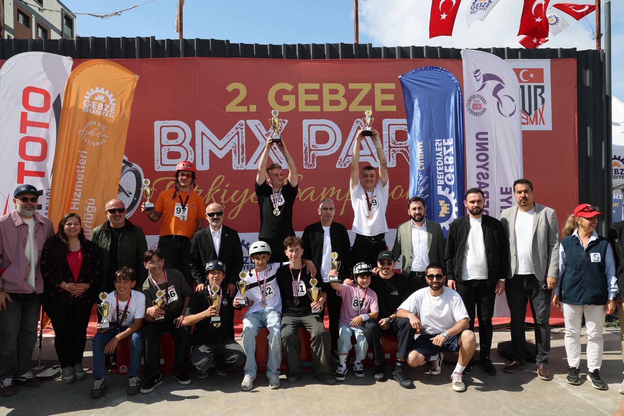 Bmx Skate Park Türki̇ye Şampi̇yonasi Gebze'de Heyecana Sahne Oldu (1)